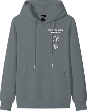 Black Joy Hoodie - Gray