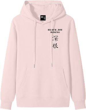 Black Joy Hoodie - Pink